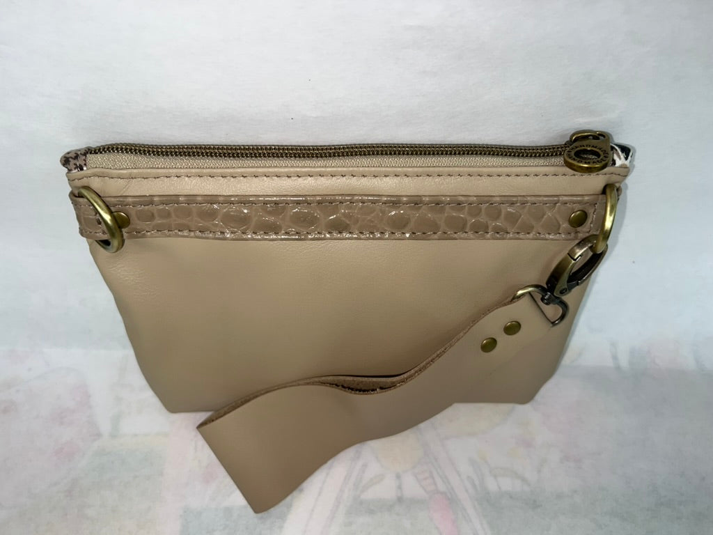 Signature Leather Wristlet