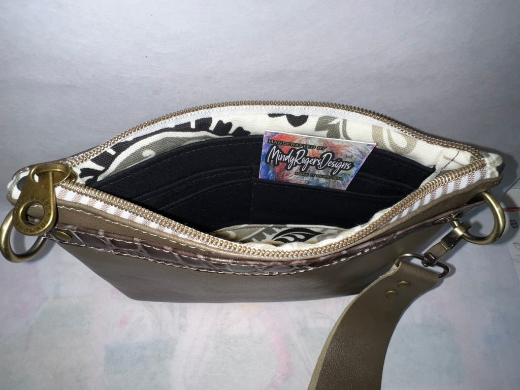 Italian Leather Wristlet