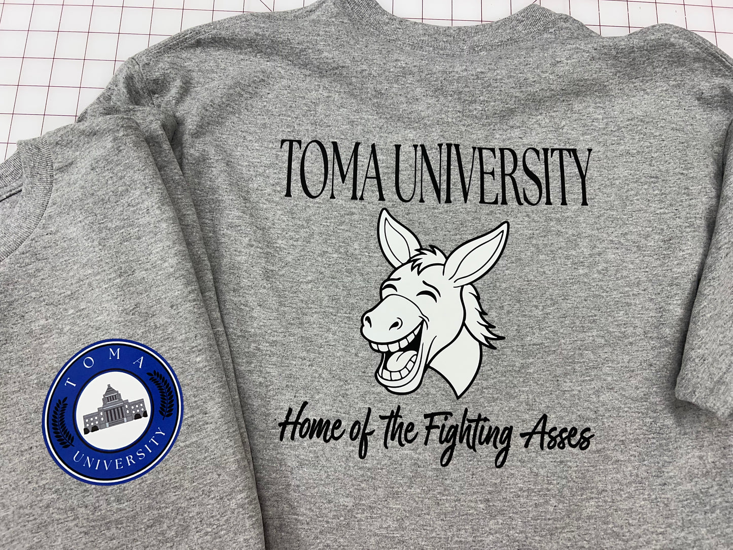 Custom Printing with Your Image_2 sided T-shirt