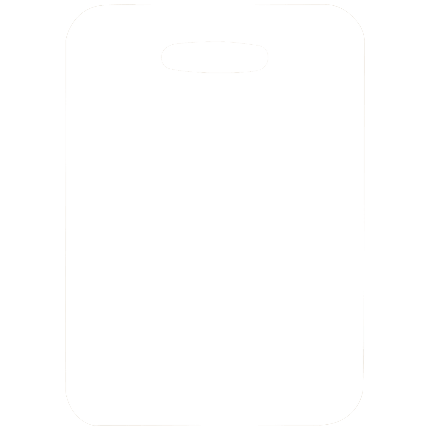 Blank Subli Bag Tag