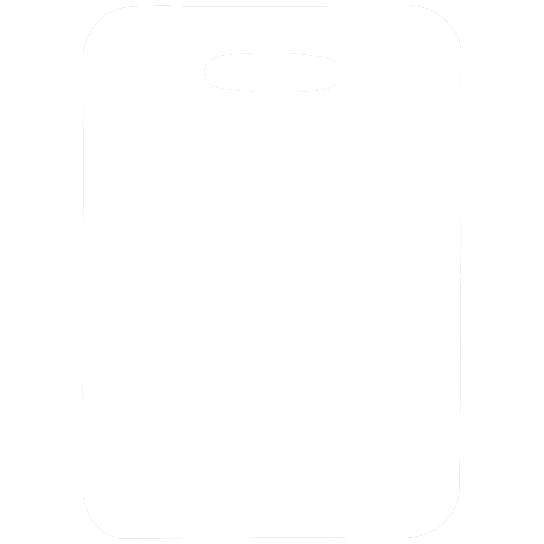 Blank Subli Bag Tag