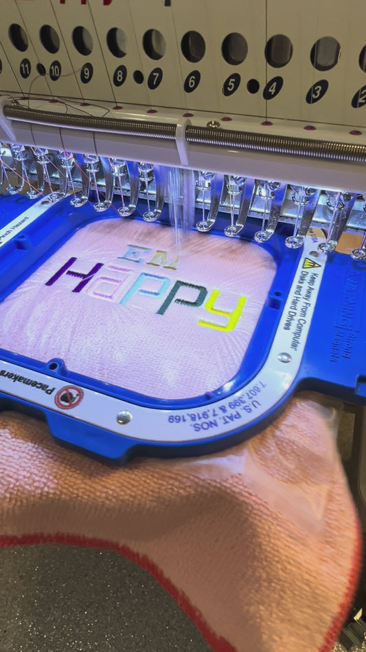 Custom Embroidery (<5000 stitches)